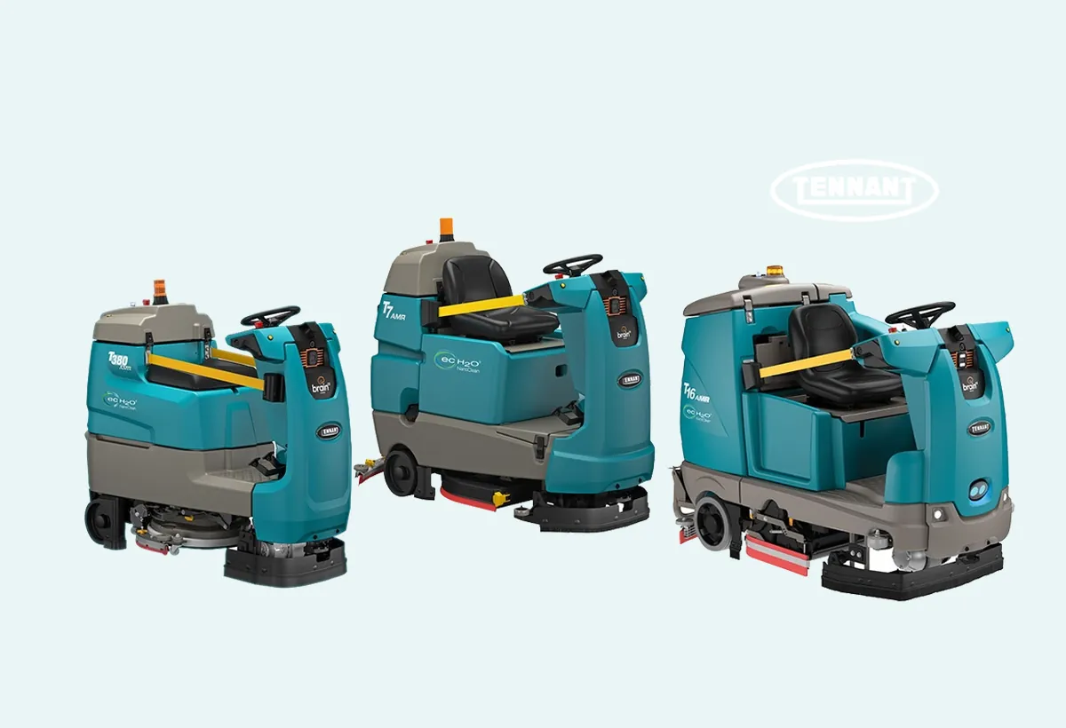 Echipamente robotice Tennant de spălat pardoseli